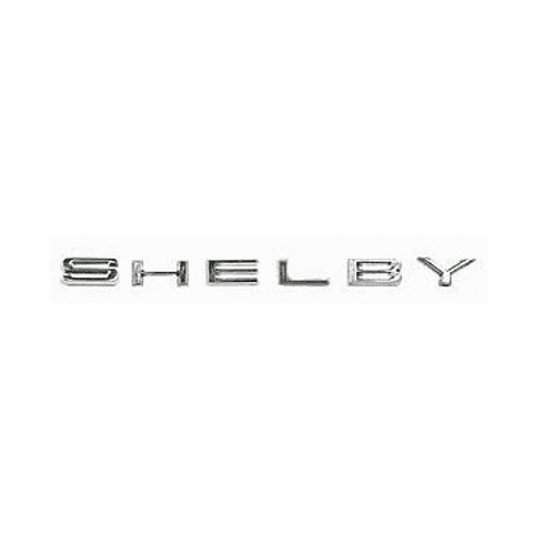 1968-70 Shelby 'S-H-E-L-B-Y' Letter Emblem Set