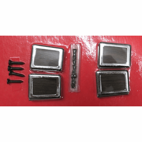 1968 Deluxe Pull Strap End Caps