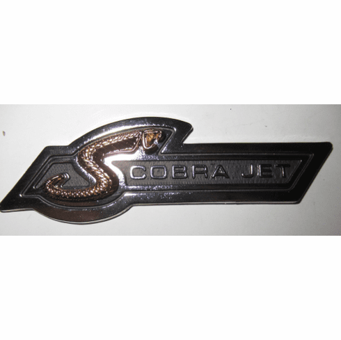 1968 GT500KR 'Cobra Jet' Dash Emblem