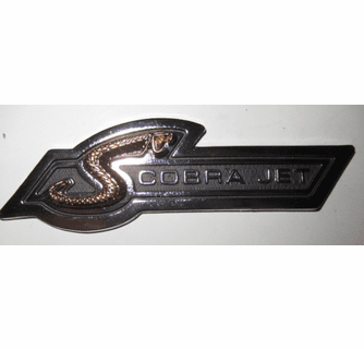 1968 GT500KR 'Cobra Jet' Dash Emblem