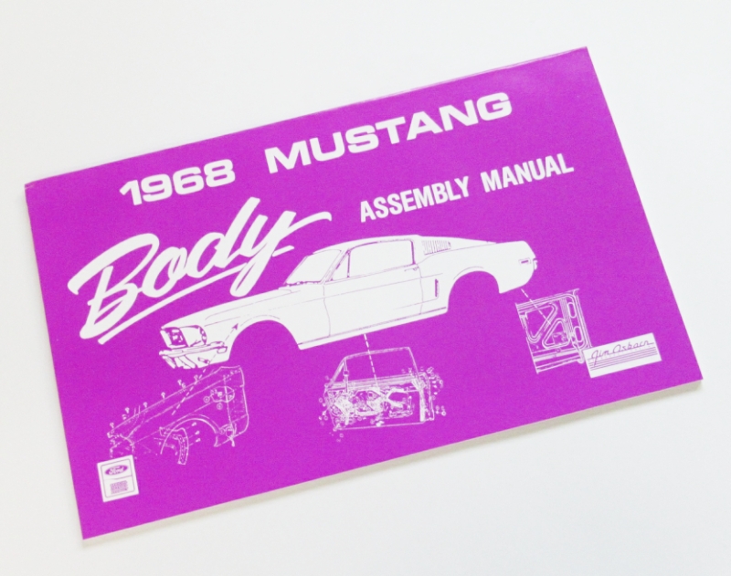 1968 Mustang Body Manual