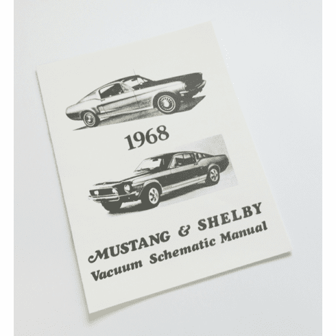 1968 Mustang & Shelby Vacuum Schematic Manual
