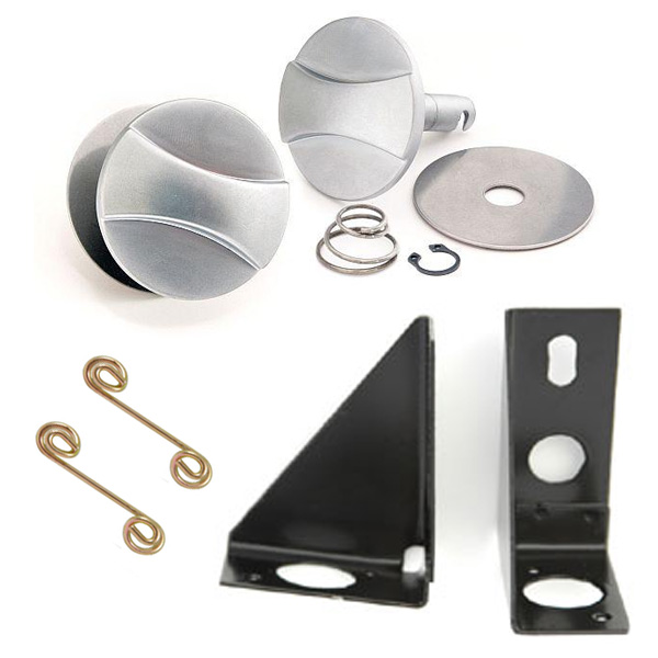 1968 Shelby Complete Hood Pin Kit