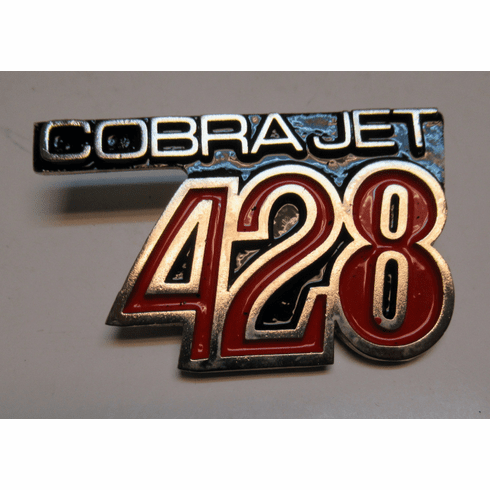 1968 Shelby GT500KR Front Fender Emblem