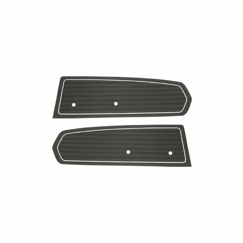1968 Standard Door Panels (Black)