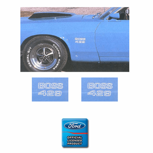 1969-70 BOSS 429 Stripe Kit (WHITE)