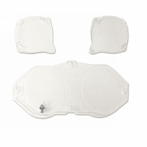 1969-70 Instrument Bezel Lens Set (With Tach)