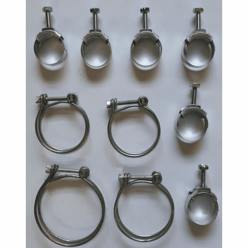1969-70 Mustang Boss 429 Wire Type Hose Clamp Kit