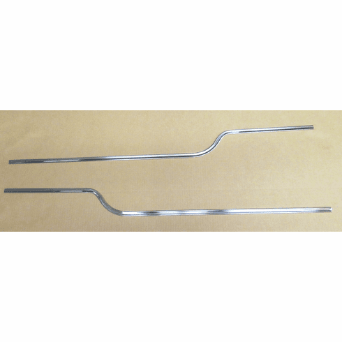 1969-70 Mustang Deluxe Door Panel Moldings Pair