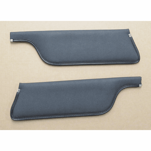 1969-70 Mustang Fastback & Coupe Sunvisors (Black)