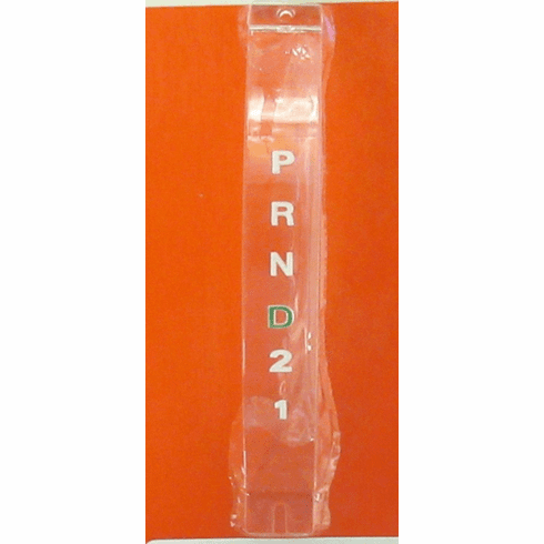 1969-70 Mustang Shelby Automatic Shift Dial Lense