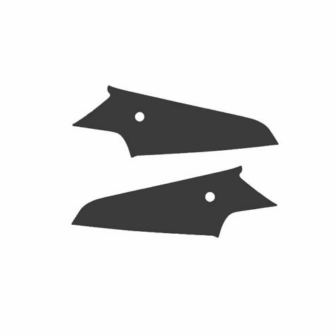 1969-70 Mustang & Shelby Headliner Trim Panels (Black)