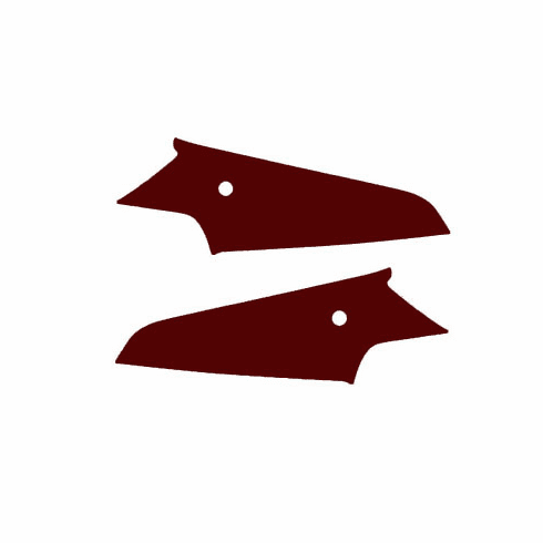 1969-70 Mustang & Shelby Headliner Trim Panels (Maroon)