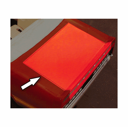 1969-70 Shelby Convertible Fiberglass Deck Lid