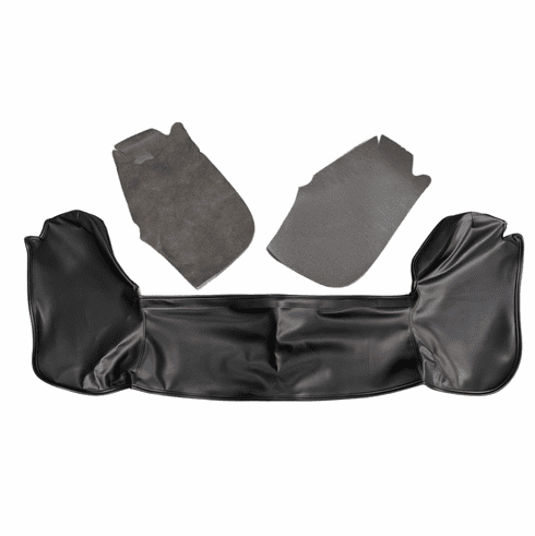 1969-70 Shelby Convertible Top Boot (BLACK)