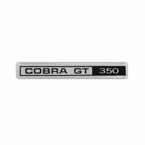 1969-70 Shelby GT350 Glove Box Door Emblem
