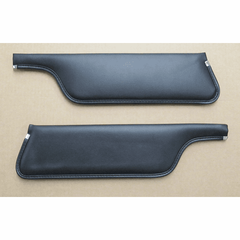 1969-73 Mustang Convertible Sunvisors (Black)