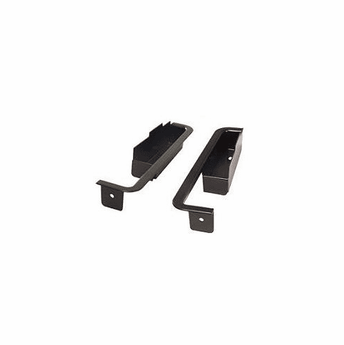 1969 Deluxe Door Panel Cups (Black - Metal Type)