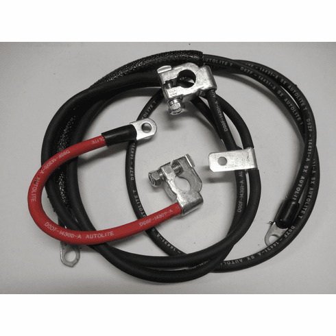 1970-71 Mustang Heavy Duty Battery Cable Set