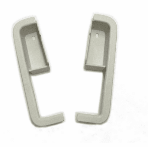 1970 Mustang Deluxe Metal Door Panel Cups (WHITE)