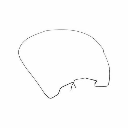 1970 Mustang Front to Rear Brake Lines [All Front Disc]  (Stainless Steel)