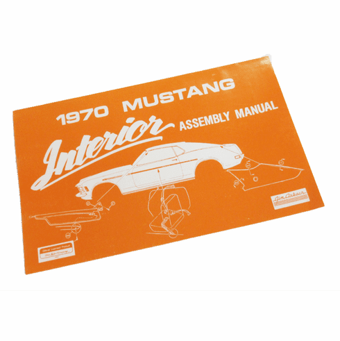 1970 Mustang Interior Manual