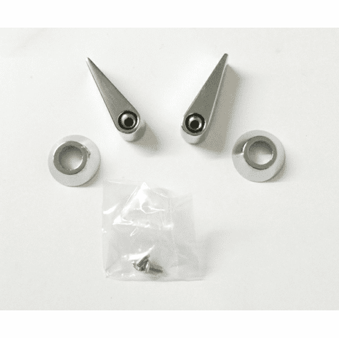 1970 Mustang Seat Latch Handle & Bezel Set