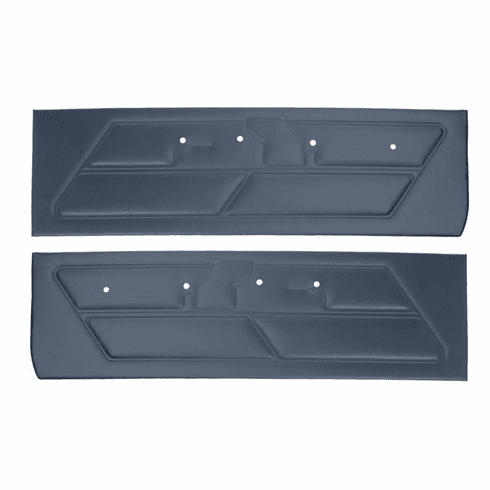1970 Mustang Standard Blue Door Panels