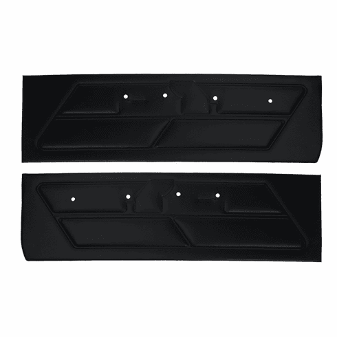 1970 Mustang Standard Door Panels (BLACK)