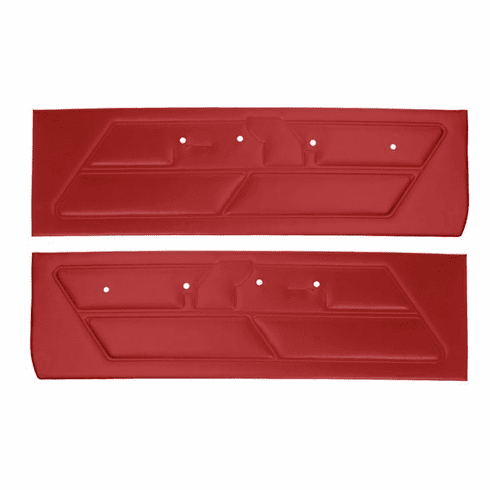 1970 Mustang Standard Vermillion Door Panel