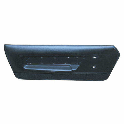 1971-73 Mustang Deluxe Door Panels (BLACK)