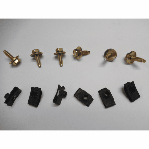 1971-73 Mustang Hood Pin Bracket Mounting Kit