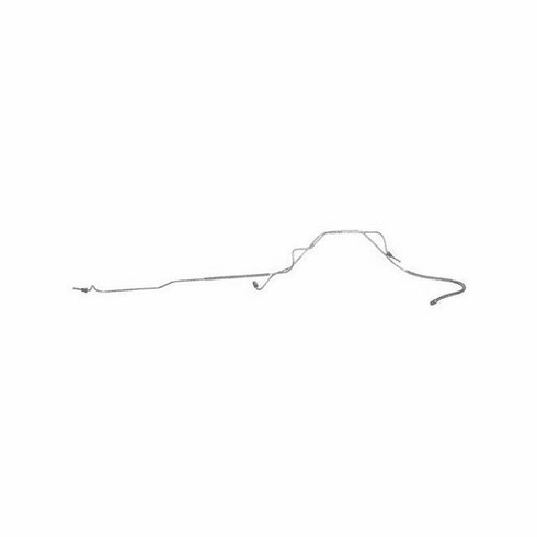 1971-73 Mustang Rear Axle Brake Line [8" or 9" Rear] (Stainless Steel)