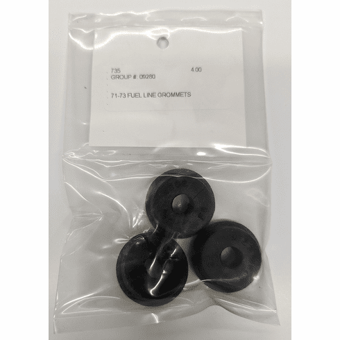 1971-73 Mustang Rubber Fuel Line Grommets
