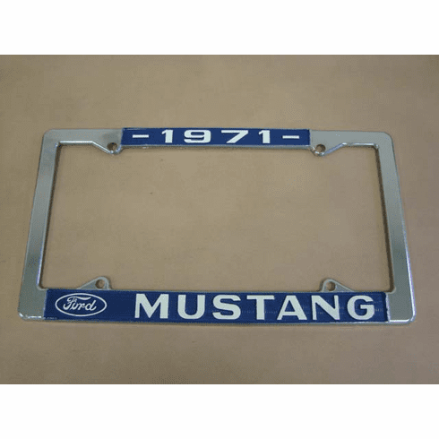 1971 Mustang License Plate Frame (Each)
