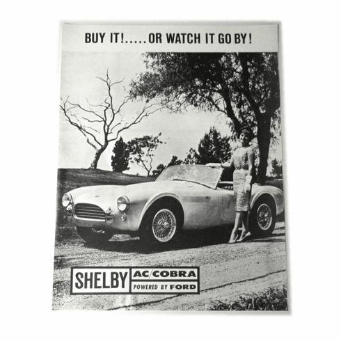 289 Cobra Sales Folder