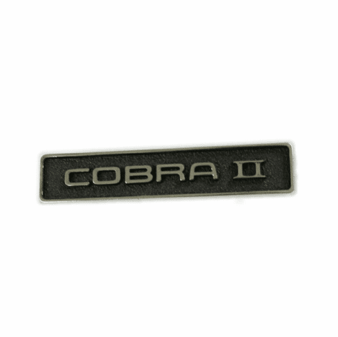 COBRA II Interior Left Door Panel Emblem
