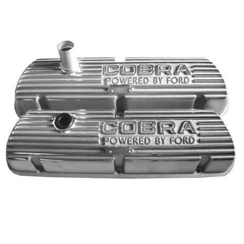 Ford Mustang Shelby Open Letter Cobra Valve Covers for 289-302-351W