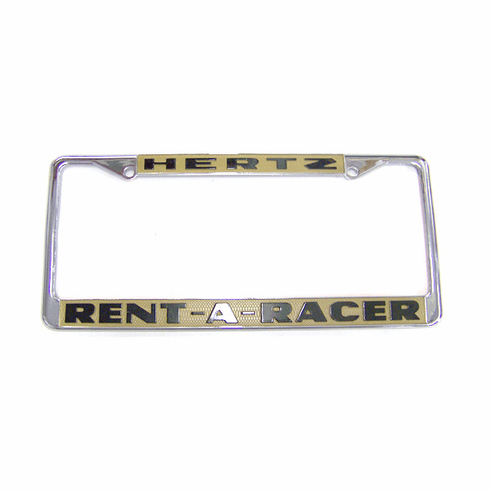Hertz Rent-A-Racer License Plate Frame