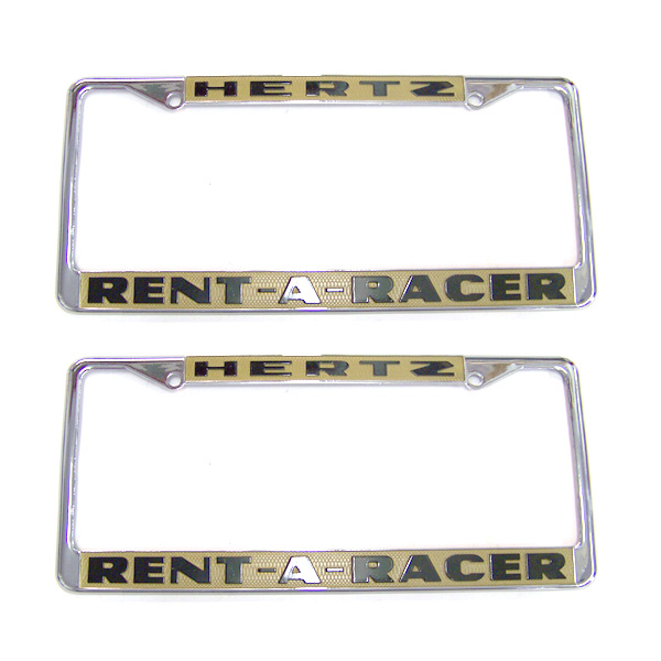 Hertz RentARacer License Plate Frames (Pair)