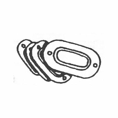 Metal Drain Hole Covers (Set of 4)