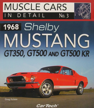 洋書 SHELBY CARS IN DETAIL Muscle Cars In Detail by Greg Kolasa