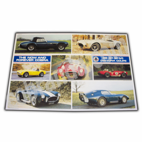 'Now And Forever' Cobra Roadster Poster