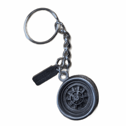 Shelby Ten Spoke Wheel Keychain