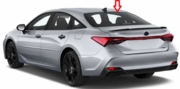Back Glass Toyota Avalon Hybrid 2019-2022 4 Door Sedan