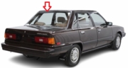 Back Glass Toyota Camry 1983-1985 4 Door Sedan