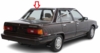 Back Glass Toyota Camry 1983-1985 4 Door Sedan