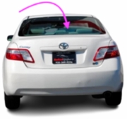 Back Glass Toyota Camry Hybrid 2007-2011 4 Door Sedan