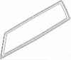 Back Window Glass Ford F-150 2 Door Standard Cab 2018-2026