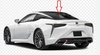 Back Window Glass Lexus LC500 2 Door Coupe 2018-2026